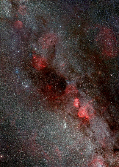 Milky Way from Perseus to Cassiopeia